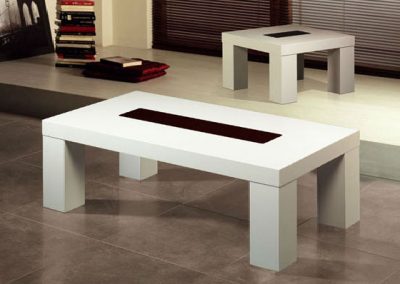 mesas de centro y auxiliar - muebles lux